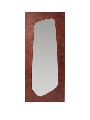 ferm LIVING Folia Mirror H135 cm – Dark Stained Burl