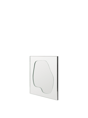 ferm LIVING Folia Mirror H45 cm – Silver