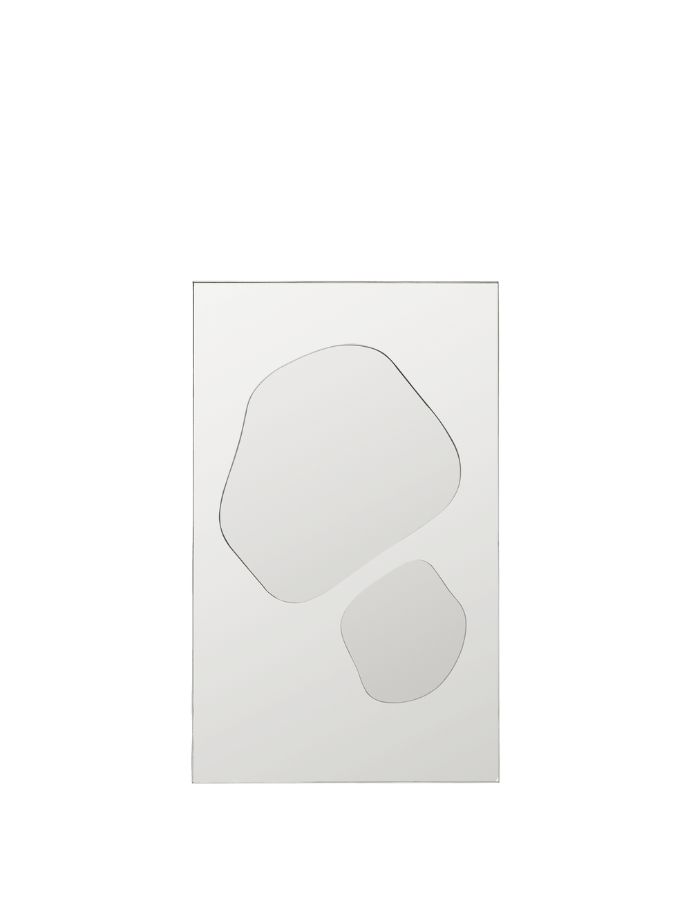 ferm LIVING Folia Mirror H82 cm – Silver