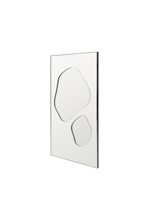 ferm LIVING Folia Mirror H82 cm – Silver