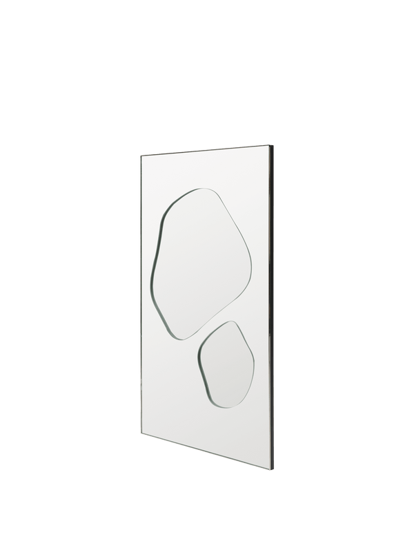 ferm LIVING Folia Mirror H82 cm – Silver