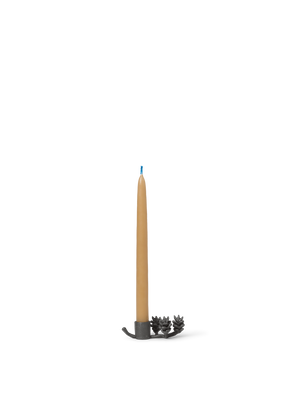 ferm LIVING Forest Candle Holder – Black Brass