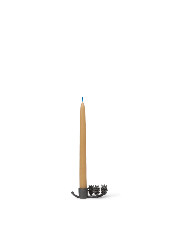 ferm LIVING Forest Candle Holder – Black Brass