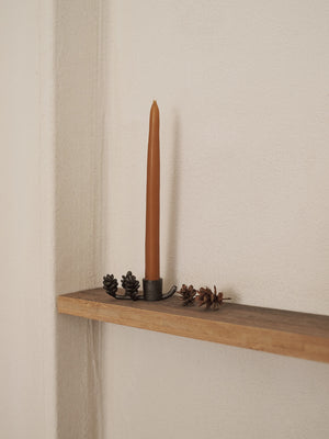 ferm LIVING Forest Candle Holder – Black Brass