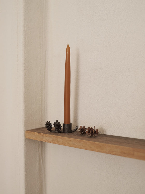ferm LIVING Forest Candle Holder – Black Brass