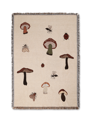 ferm LIVING Forest Tapestry Blanket – Sand