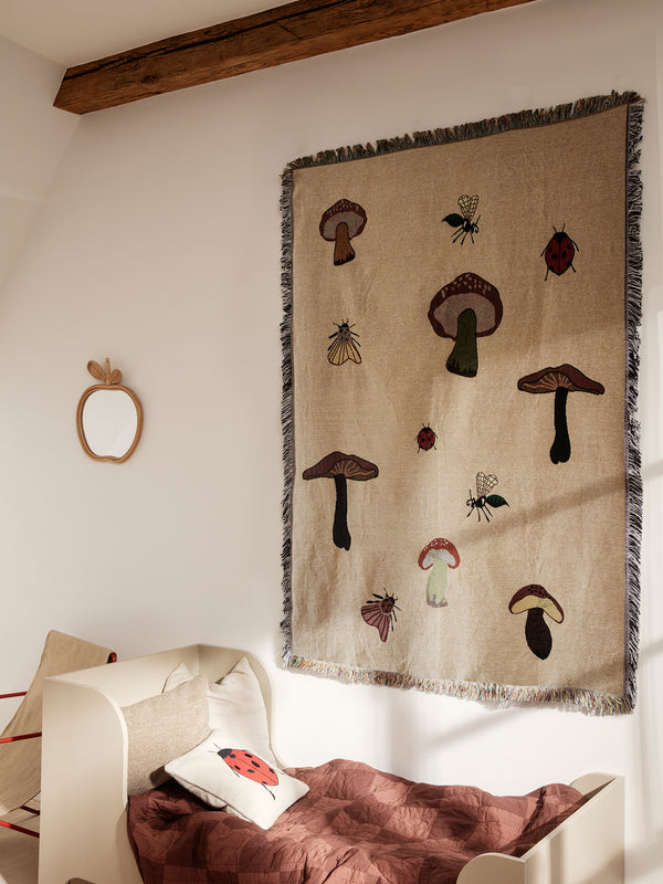 ferm LIVING Forest Tapestry Blanket – Sand
