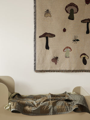 ferm LIVING Forest Tapestry Blanket – Sand