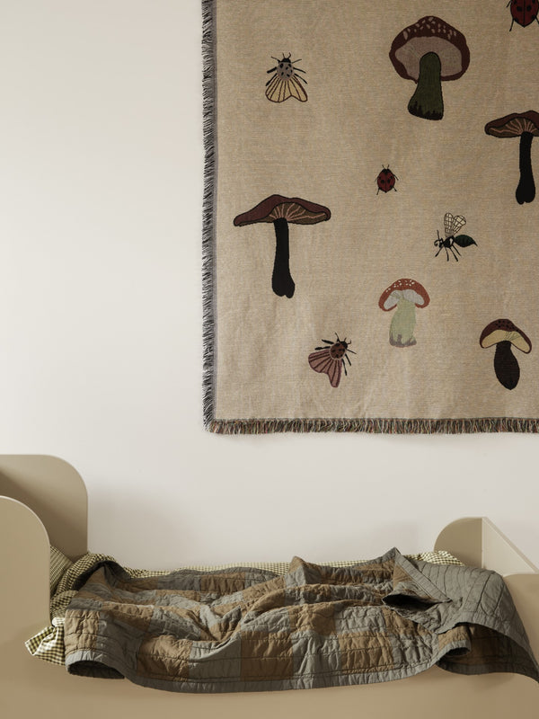 ferm LIVING Forest Tapestry Blanket – Sand