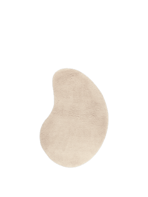 ferm LIVING Forma Wool Rug Small 103 x 155 cm – Off-white