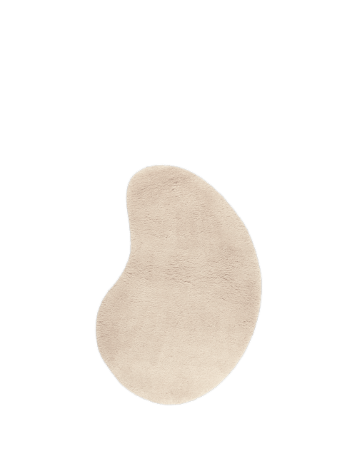 ferm LIVING Forma Wool Rug Small 103 x 155 cm – Off-white