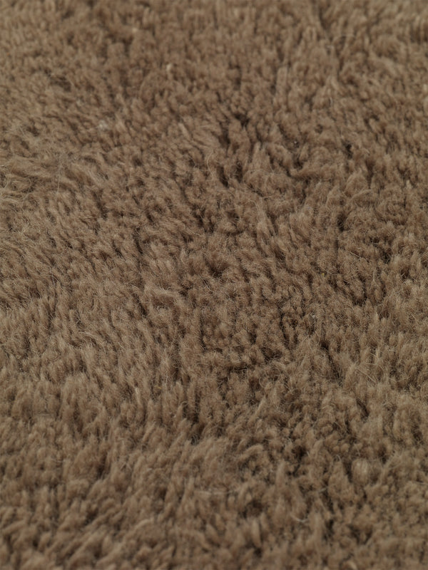 ferm LIVING Forma Wool Rug Small 103 x 155 cm – Ash Brown
