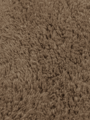 ferm LIVING Forma Wool Rug Small 103 x 155 cm – Ash Brown