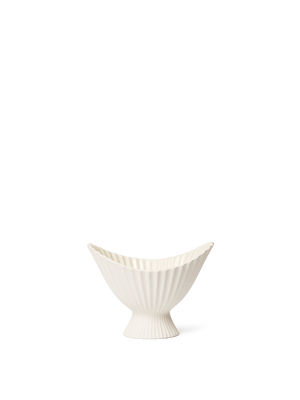 ferm LIVING Fountain Bowl 19 cm – Off-White