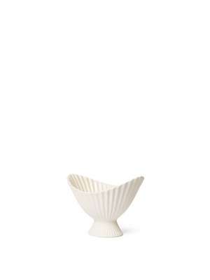 ferm LIVING Fountain Bowl 19 cm – Off-White