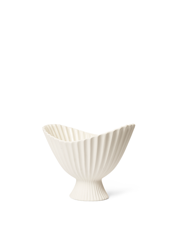 ferm LIVING Fountain Bowl 28 cm – Off-White