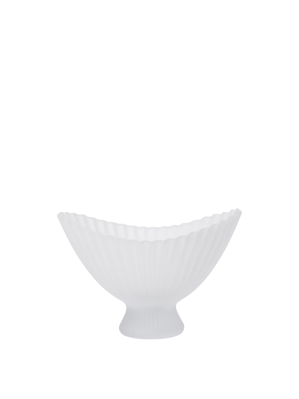 ferm LIVING Fountain Glass Bowl Ø28 cm