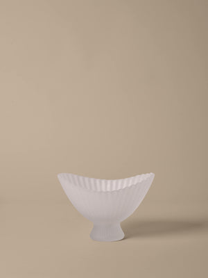ferm LIVING Fountain Glass Bowl Ø28 cm