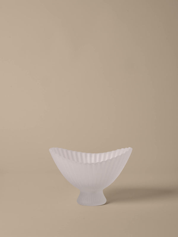 ferm LIVING Fountain Glass Bowl Ø28 cm