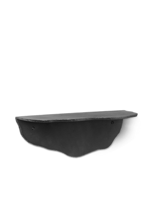 ferm LIVING Fracture Shelf – Blackened Aluminium