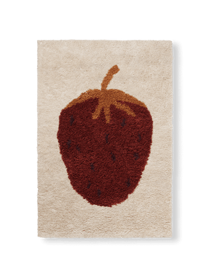 ferm LIVING Fruiticana Tufted Rug Large – Strawberry