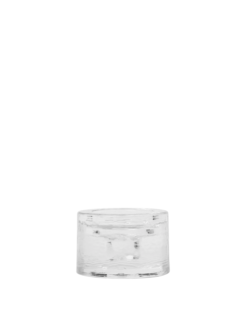ferm LIVING Gradia Candle Holder Round – Clear