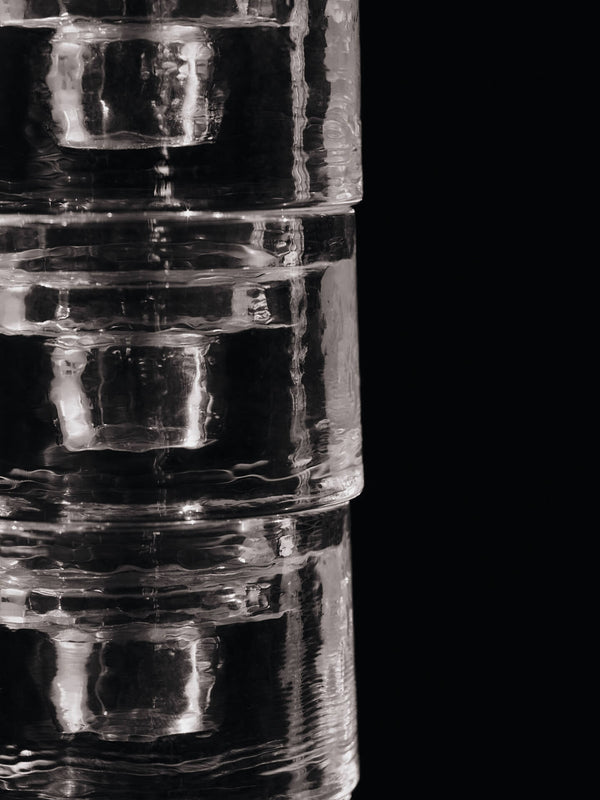 ferm LIVING Gradia Candle Holder Round – Clear