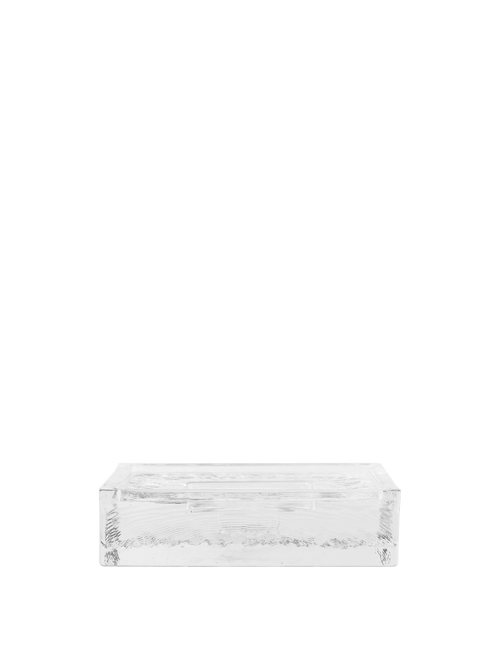 ferm LIVING Gradia Candle Holder Square – Clear