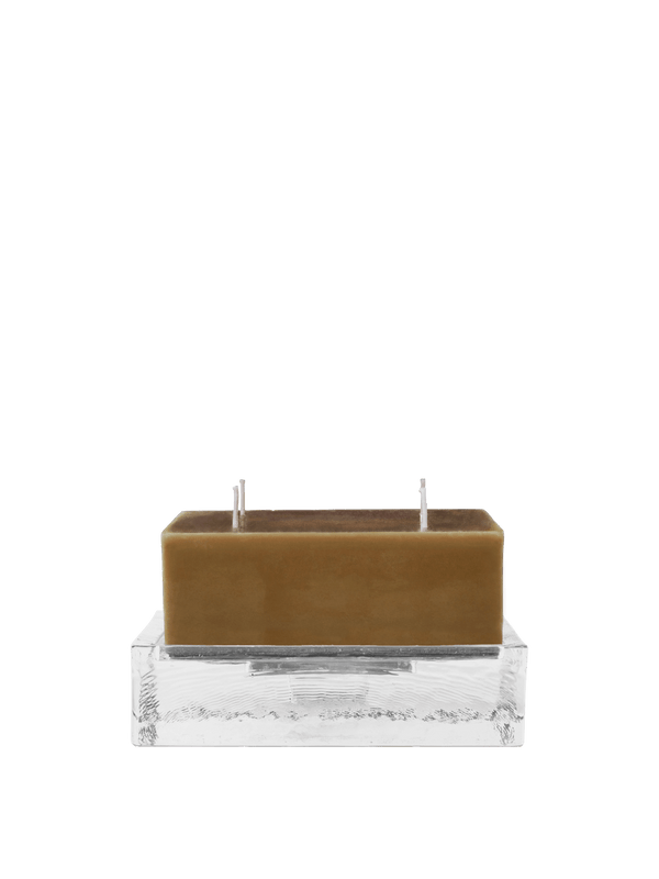 ferm LIVING Gradia Candle Holder Square – Clear