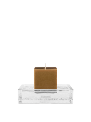ferm LIVING Gradia Candle Holder Square – Clear