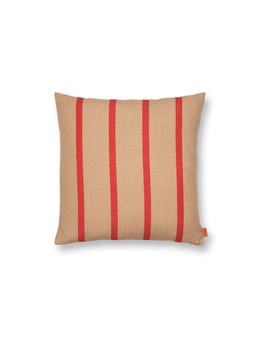 ferm LIVING Grand Cushion Cover – Camel / Red