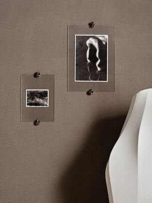 ferm LIVING Gravel Picture Frame A5 – Antique Brass