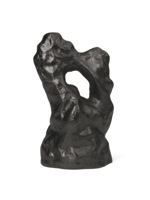 ferm LIVING Grotto Piece – Blackened Aluminium