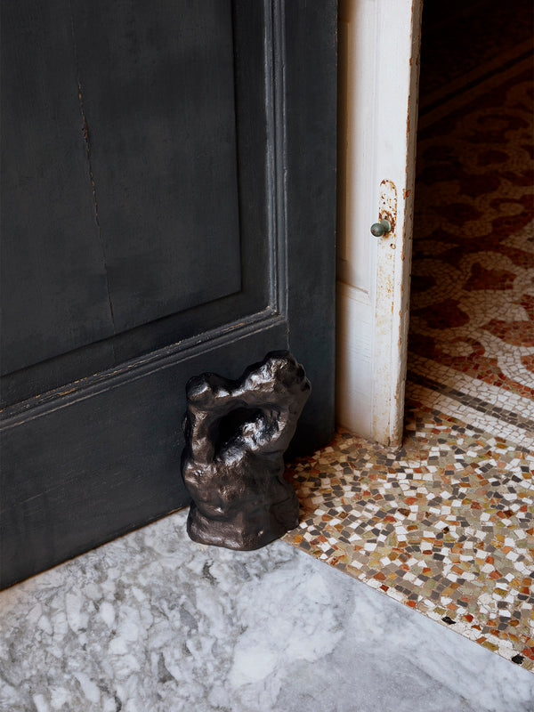 ferm LIVING Grotto Piece – Blackened Aluminium