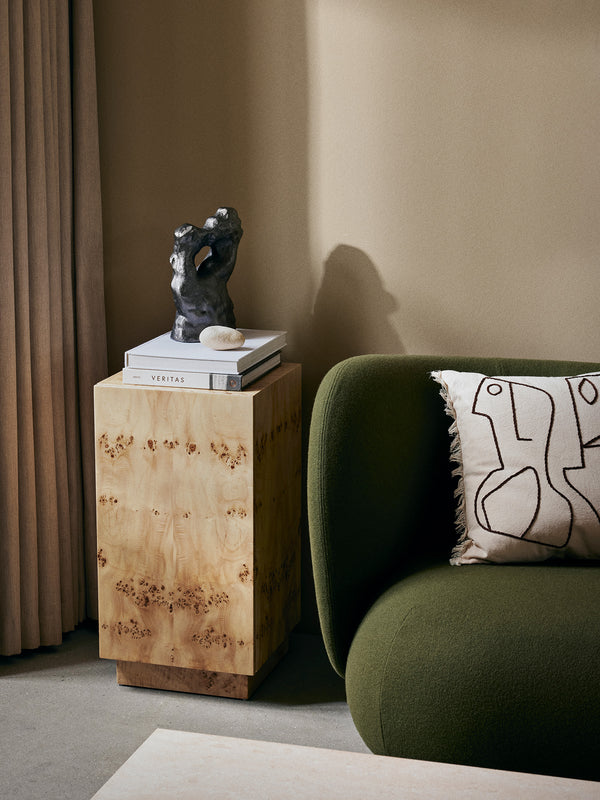 ferm LIVING Grotto Piece – Blackened Aluminium