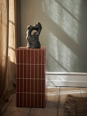 ferm LIVING Grotto Piece – Blackened Aluminium