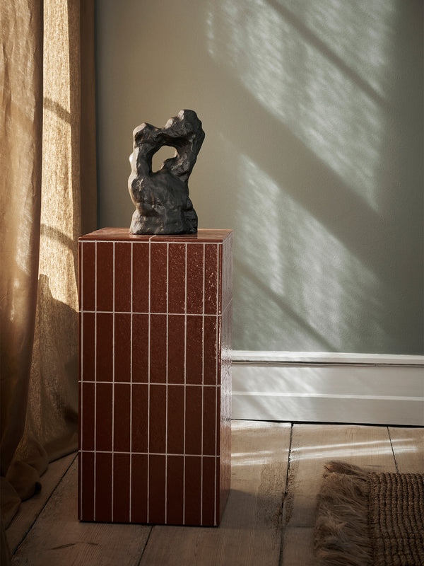 ferm LIVING Grotto Piece – Blackened Aluminium