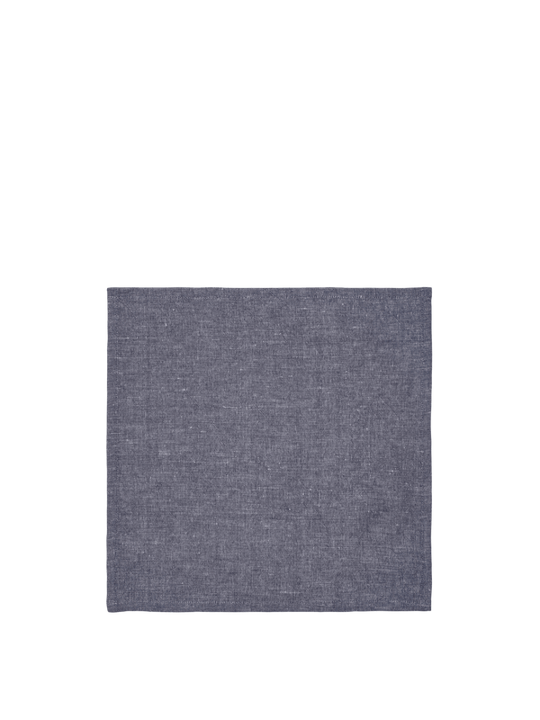 ferm LIVING Hale Napkins – Set of 4 – Indigo Blue