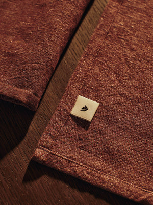 ferm LIVING Hale Napkins – Set of 4 – Chestnut