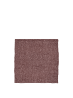 ferm LIVING Hale Napkins – Set of 4 – Chestnut