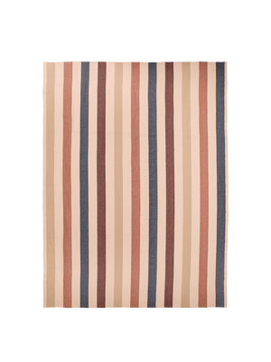 ferm LIVING Hale Tablecloth – Cashmere / Mocha / Indigo Blue