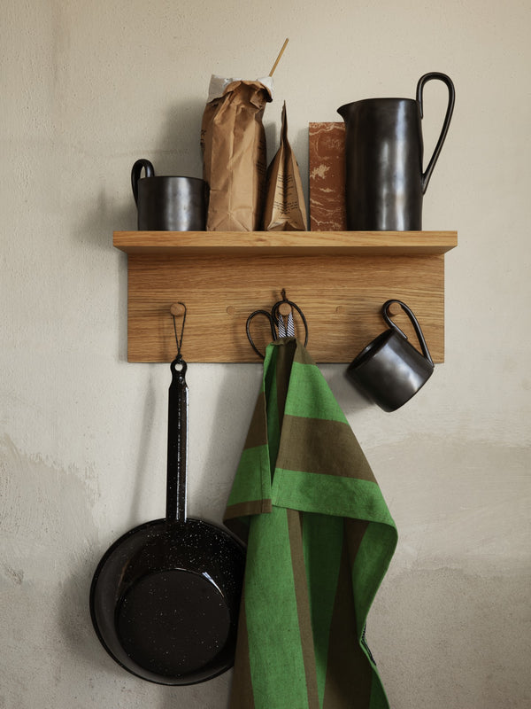 ferm LIVING Hale Tea Towel – Olive / Green