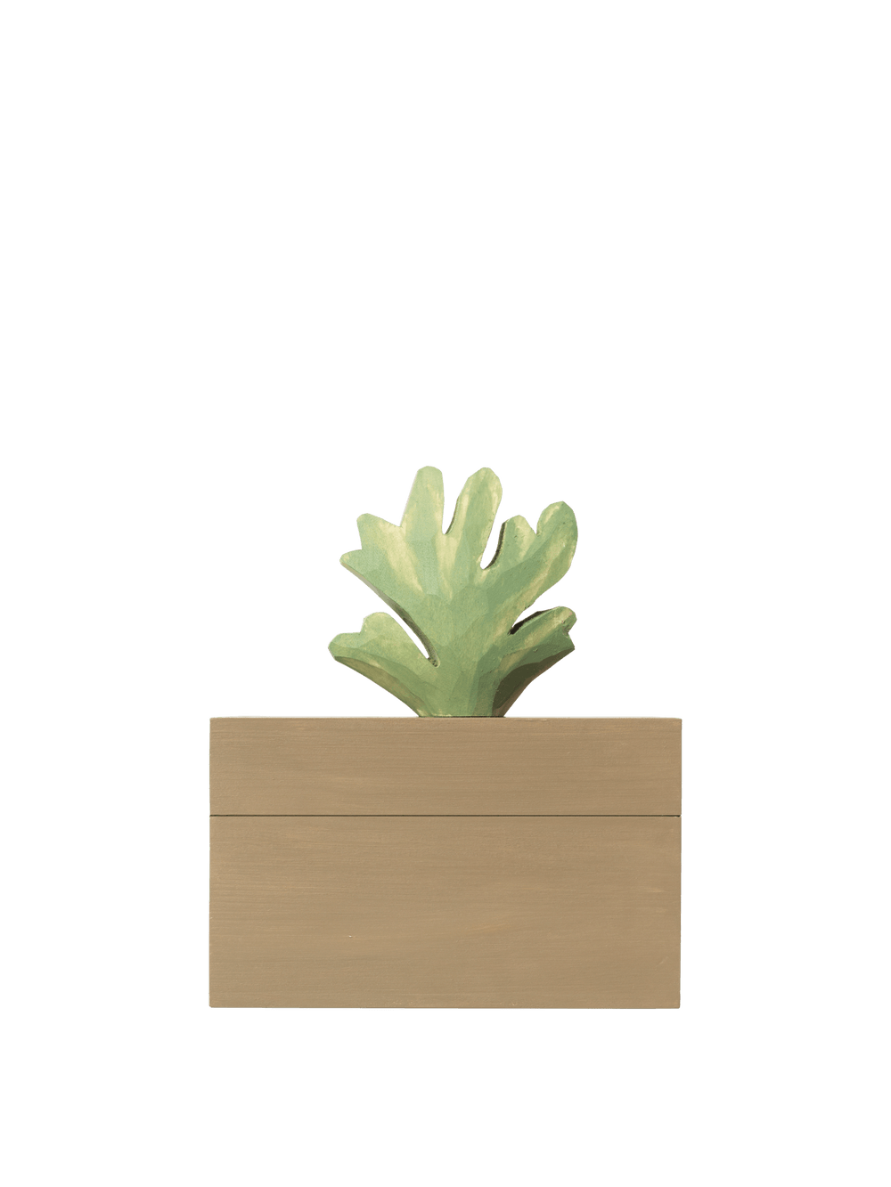 ferm LIVING Harbour Box – Coral – Mistletoe / Tan
