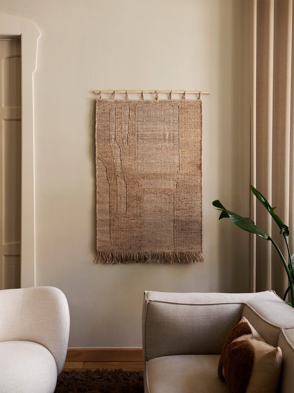 ferm LIVING Harvest Wall Rug – Natural