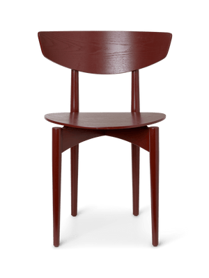 ferm LIVING Herman Dining Chair Wood – Red Brown