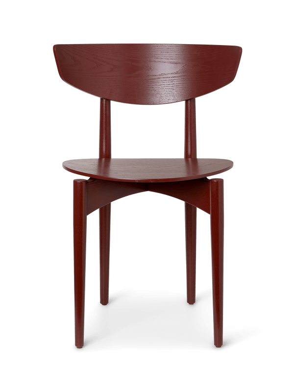 ferm LIVING Herman Dining Chair Wood – Red Brown