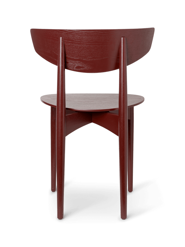 ferm LIVING Herman Dining Chair Wood – Red Brown