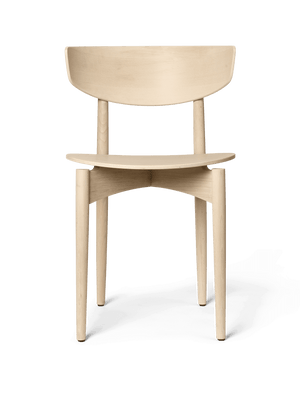 ferm LIVING Herman Dining Chair Wood – White Oiled Beech