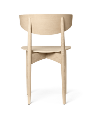 ferm LIVING Herman Dining Chair Wood – White Oiled Beech