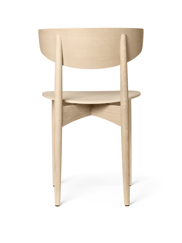 ferm LIVING Herman Dining Chair Wood – White Oiled Beech